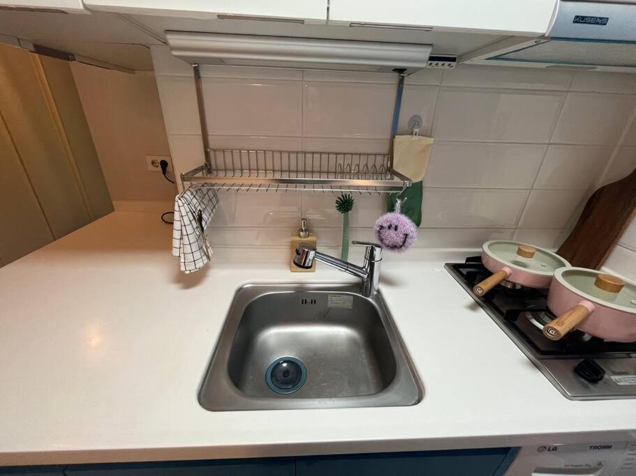 Haeundae Beach Stay #2Min Walk #2Beds Pusan Zewnętrze zdjęcie